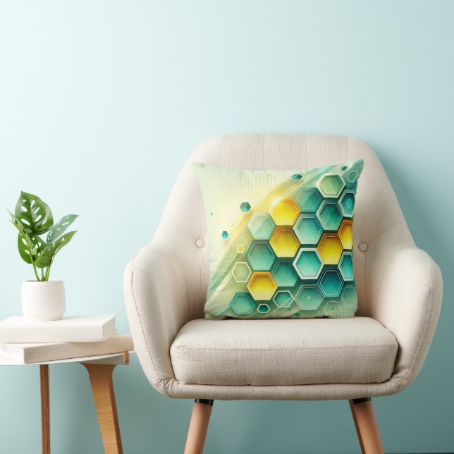 individuell anpassbares Dekorkissen | Honeycomb Pa Kissen (Stuhl )