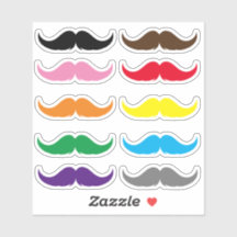 Individuell anpassbares Petite Handlebar Mustache