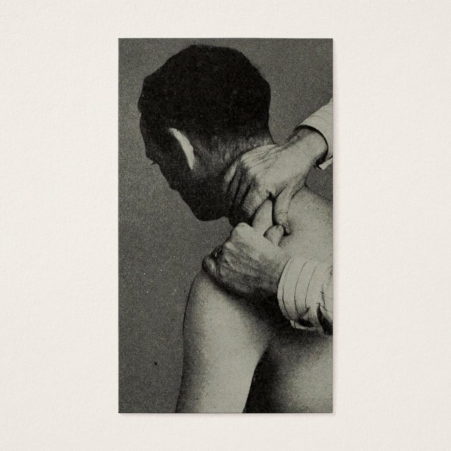 Individuell anpassbares Vintages Old Time Massage  (Vorderseite)