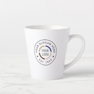 individuell bedruckter Werbe-Latte-Mug mit Firmenl Milchtasse