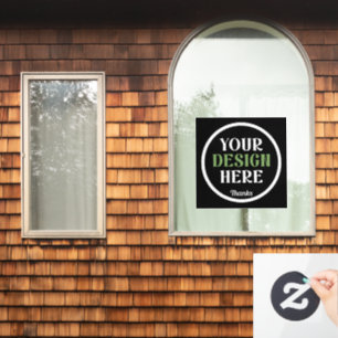 individuell, einzigartig, elegant & minimalistisch fensteraufkleber