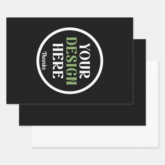 individuell, einzigartig, elegant & minimalistisch geschenkpapier set (Set)