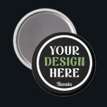 individuell, einzigartig, elegant & minimalistisch magnet<br><div class="desc">Dieses Design ist für alle zugänglich. Sie können das Logo, Bilder, Text und Farben nach Ihren Vorlieben anpassen. Vielen Dank.</div>