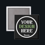 individuell, einzigartig, elegant & minimalistisch magnet<br><div class="desc">Dieses Design ist für alle zugänglich. Sie können das Logo, Bilder, Text und Farben nach Ihren Vorlieben anpassen. Vielen Dank.</div>