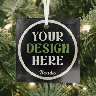 individuell, einzigartig, elegant & minimalistisch ornament aus glas