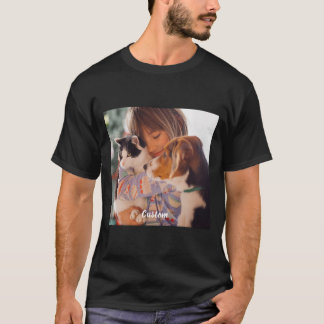 Individuell gefertigtes / Foto- und Text-T-Shirt T-Shirt