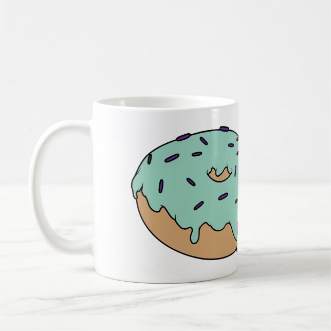 Individuell gestaltbare Doppel-Knöchel mit Sprinkl Kaffeetasse (Links)