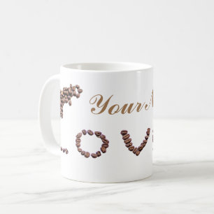 Individuell gestaltbare Kaffeemaschine Tasse Kaffe