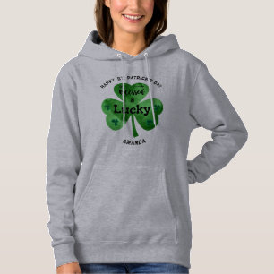 Individuell gestaltbares Happy St. Patrick's Day S Hoodie