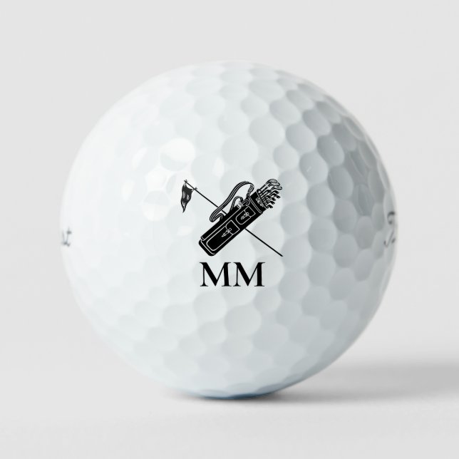 Individuell gestalten Sie Ihren eigenen Golfclub M Golfball (Vorderseite)