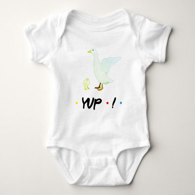 Individuell gestaltete DID D WIR WERDEN NUR BESTE  Baby Strampler (Vorderseite)