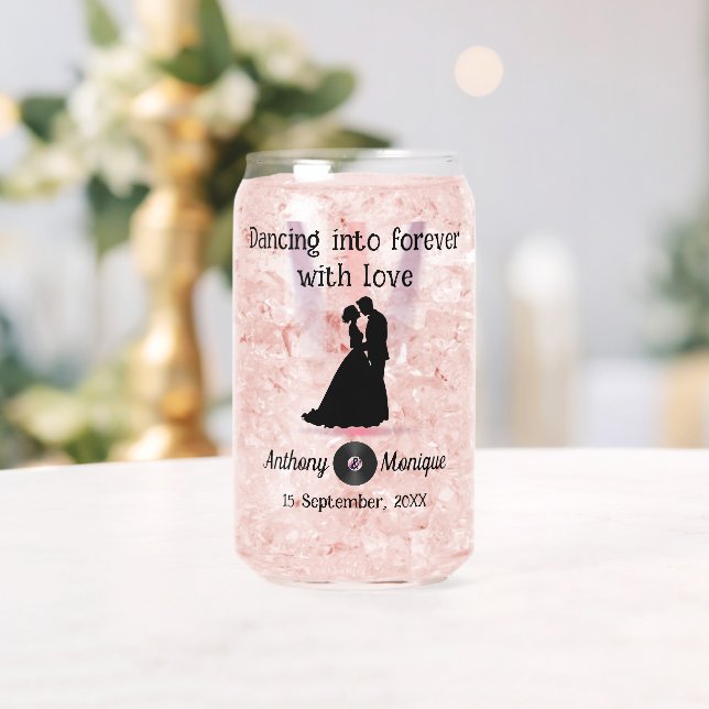 Individuell gestaltete Diskothek Dosenglas (Insitu (Hochzeit))