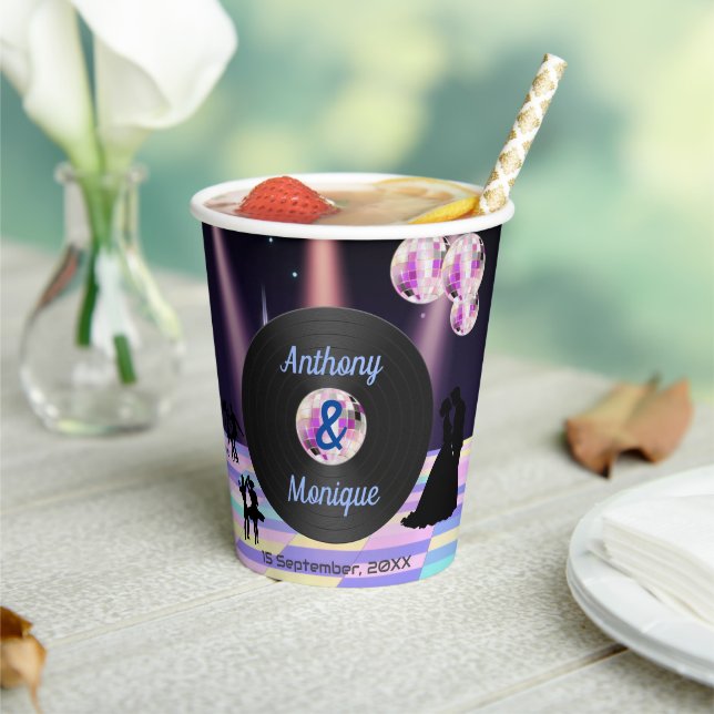 Individuell gestaltete Diskothek Pappbecher (In Situ)