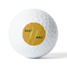 Individuell gestaltete Golf Ball-Designs