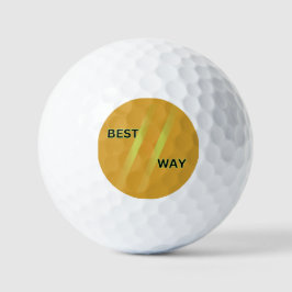 Individuell gestaltete Golf Ball-Designs Golfball