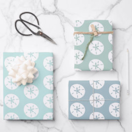 Individuell gestaltete Sandfarben Geschenkpapier Set