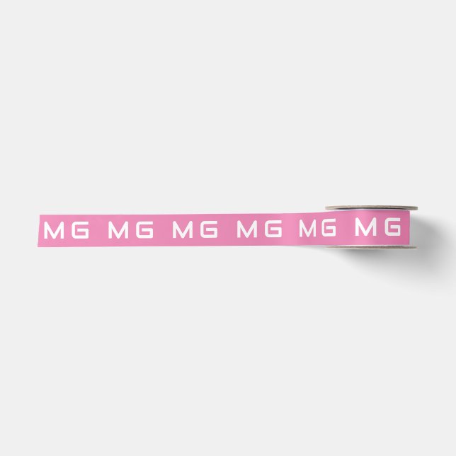 Individuell gestaltete Satin Ribbon-Marke. Sa Satinband (Vorderseite)