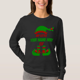 Individuell gestaltete Weihnachtself-Familie - pas T-Shirt