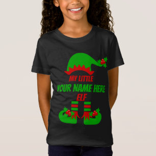Individuell gestaltete Weihnachtself-Familie - pas T-Shirt