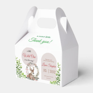 Individuell gestaltete Woodland-Kinderdusche Geschenkschachtel