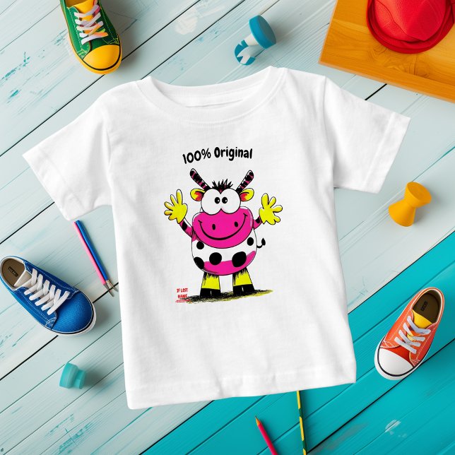 Individuell gestalteter Funny Cow Kids T - Shirt (Von Creator hochgeladen)