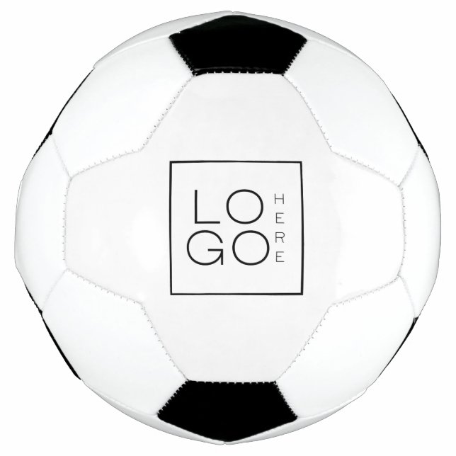 Individuell gestaltetes Firmenlogo auf benutzerdef Fußball (Vorderseite)