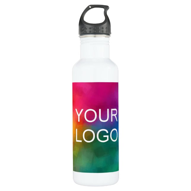 Individuell gestaltetes Firmenlogo Moderne Top-Vor Edelstahlflasche (Vorderseite)