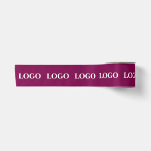 INDIVIDUELL GESTALTETES LOGO STILVOLLE MODERNE KLE SATINBAND