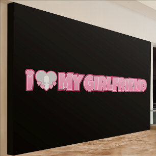 Individuell Ich Liebe Meine Freundin – Foto Hinzuf Banner
