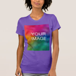 Individuell Lila moderne elegante, trendige Vorlag T-Shirt