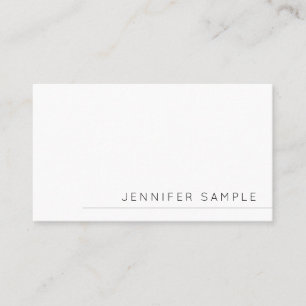 Individuell Minimalistisches modernes Template Sti Visitenkarte