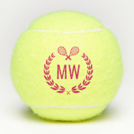 Individuell modern tennisbälle