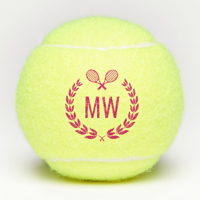 Individuell modern tennisbälle (Vorderseite)