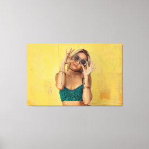 Individuelle Acryl-Porträt-Wandkunst – Personalisi Leinwanddruck