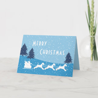 Individuelle Airedale Terrier Ferienkarte Karte