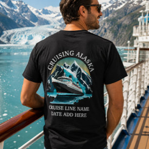Individuelle Alaska-Kreuzfahrt: An Bord gehen T-Shirt
