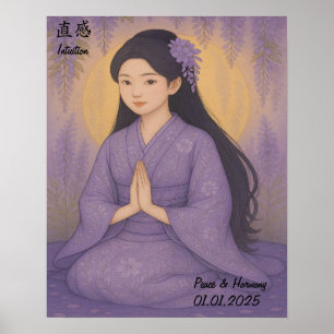 Individuelle Ästhetik Zen Meditation Beachtliche G Poster