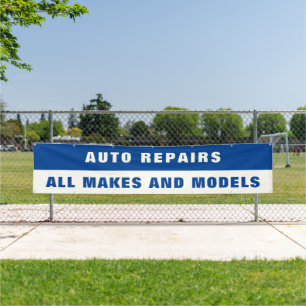 Individuelle Autoreparatur Alle Marken und Modelle Banner