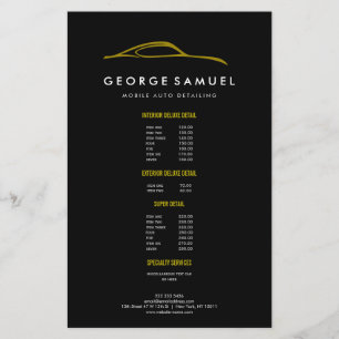 Individuelle Autoreparatur & Moderne Autopflege Flyer