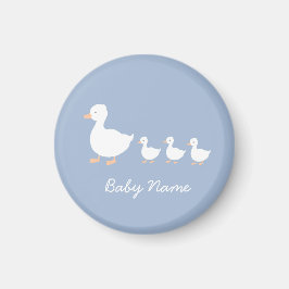 Individuelle Babydusche bevorzugt Cookies Blue Duc Magnet