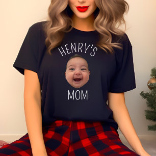 Individuelle Babysicht Personalisiertes Kind Foto T-Shirt