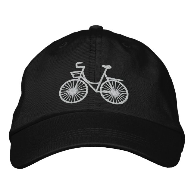 Individuelle Bike bestickter Hut (Vorderseite)
