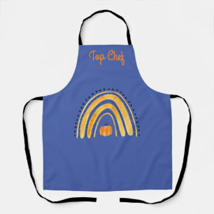 Individuelle Boho Autumn Rainbow Schürze
