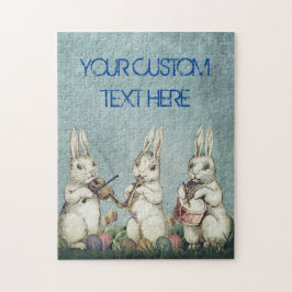 Individuelle EASTER Bunnies Vintag rustikal