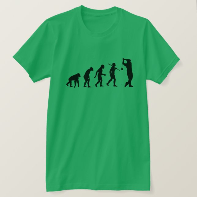 Individuelle Evolution Golf im Tessin T-Shirt (Design vorne)