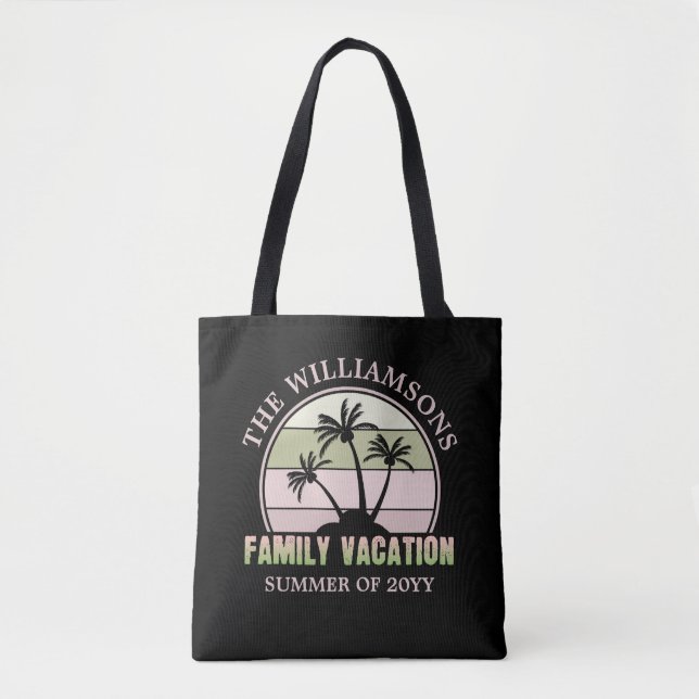 Individuelle Familien Urlaub Strand Tropical Islan Tasche (Vorderseite)
