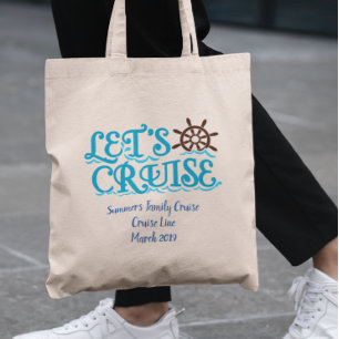 Individuelle Familienfahrt nautische Individualisi Tragetasche