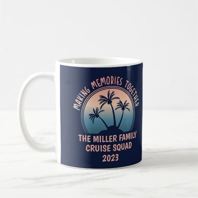 Individuelle Familienferien Sommerstrand-Reise Kaffeetasse (Links)