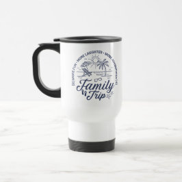 Individuelle Familienreise Gruppe Matching Beach V Reisebecher