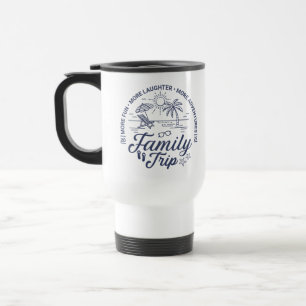 Individuelle Familienreise Gruppe Matching Beach V Reisebecher